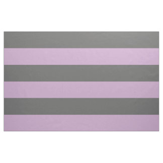 Charcoal Grey and Purple Wide Stripes Large Scale Fabric