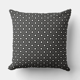 Charcoal Grey Dotty Sofa Cushion