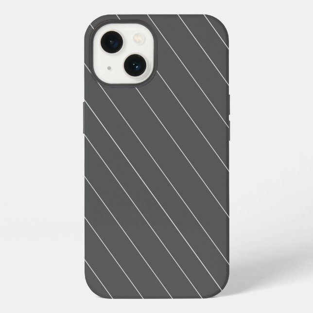 Charcoal Grey iPhone Case (Back)