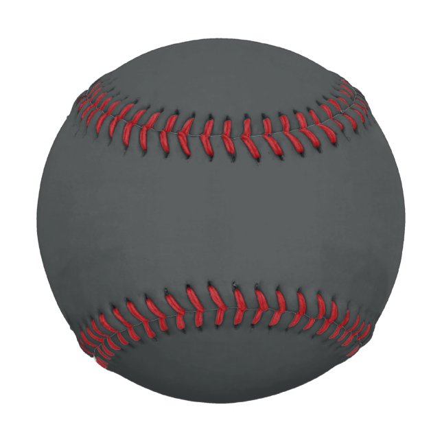 Charcoal grey (solid colour)  baseball (Front)