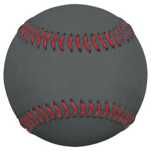 Charcoal grey (solid colour)  softball