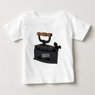 Charcoal iron cartoon illustration baby T-Shirt