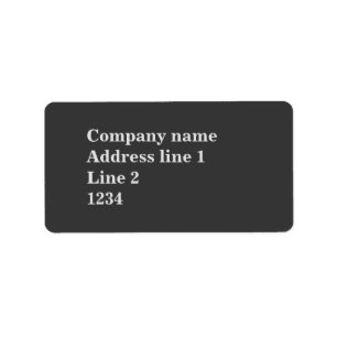 Charcoal Label