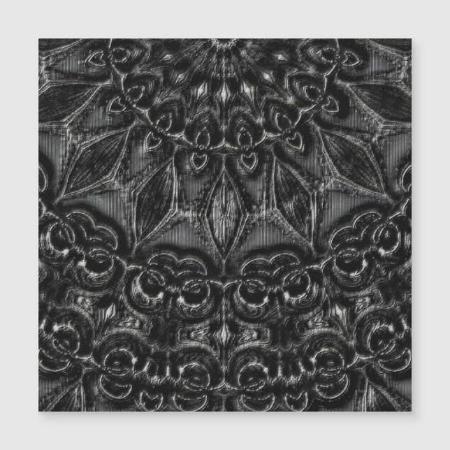 Charcoal Mandala  (Front)