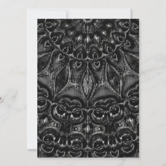 Charcoal Mandala  (Front)