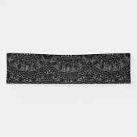 Charcoal Mandala Banner