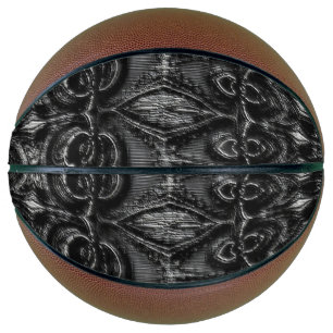 Charcoal Mandala  Basketball