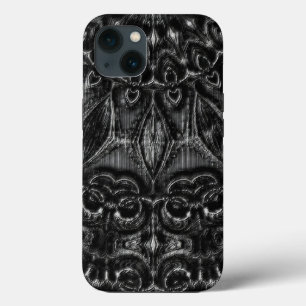 Charcoal Mandala iPhone 13 Case