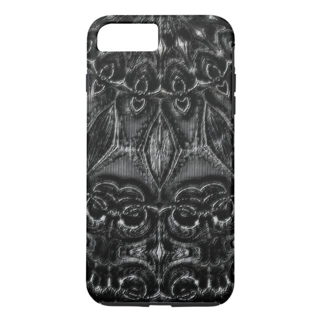 Charcoal Mandala  Case-Mate iPhone Case (Back)