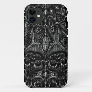 Charcoal Mandala Case-Mate iPhone Case