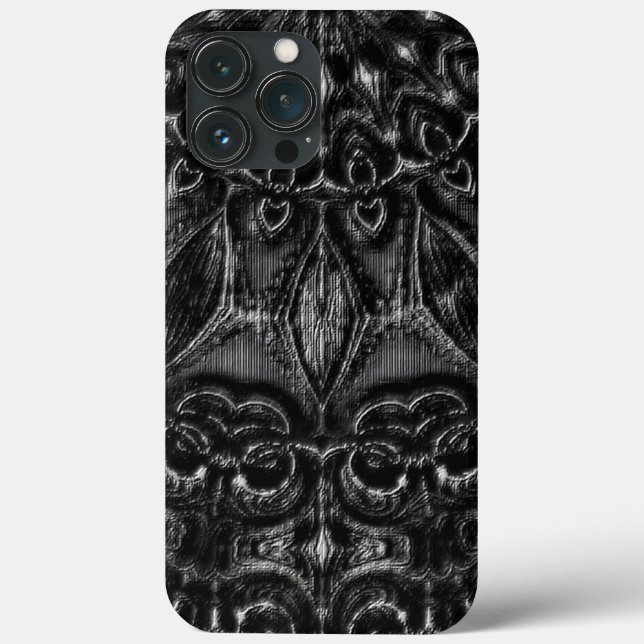 Charcoal Mandala  Case-Mate iPhone Case (Back)