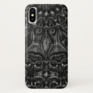 Charcoal Mandala Case-Mate iPhone Case