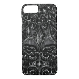 Charcoal Mandala Case-Mate iPhone Case