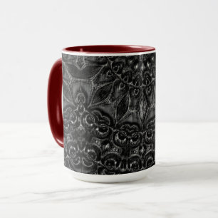 Charcoal Mandala Coffee Mug