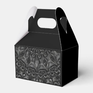 Charcoal Mandala  Favour Box