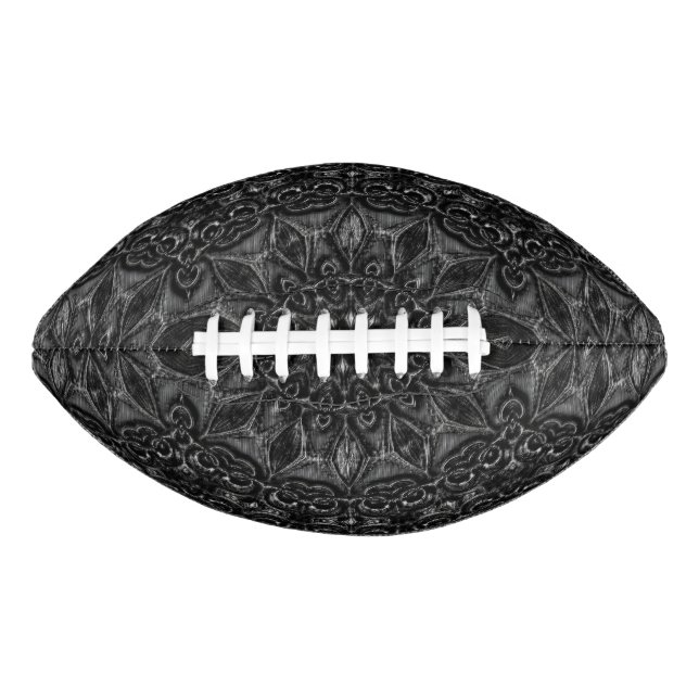 Charcoal Mandala  Football (Front)