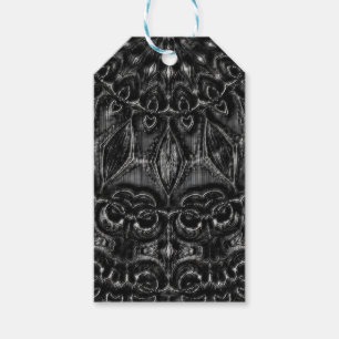 Charcoal Mandala Gift Tags