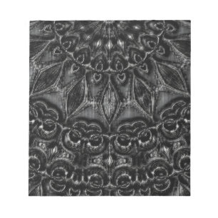 Charcoal Mandala  Notepad