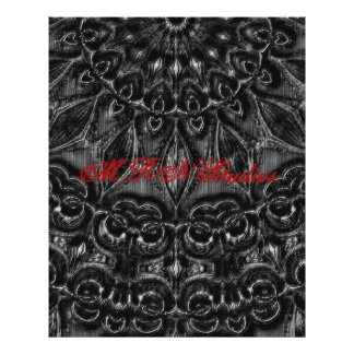 Charcoal Mandala Photo Print