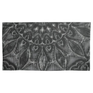 Charcoal Mandala Pillowcase