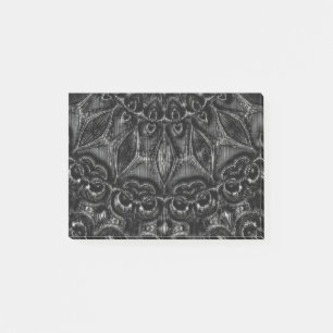 Charcoal Mandala Post-it Notes