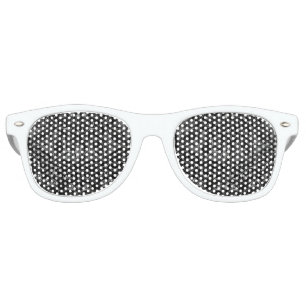 Charcoal Mandala Retro Sunglasses