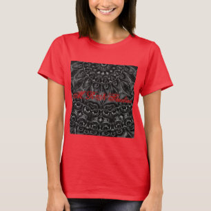 Charcoal Mandala  T-Shirt
