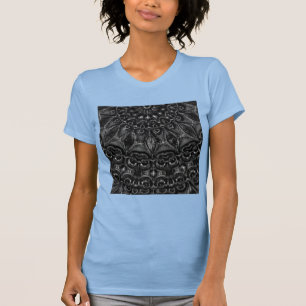 Charcoal Mandala T-Shirt