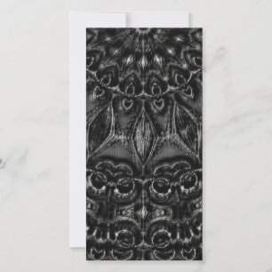 Charcoal Mandala Thank You Card