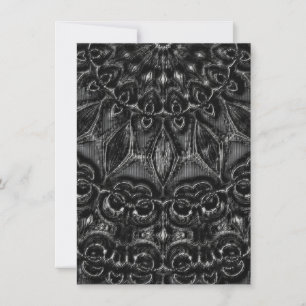 Charcoal Mandala Thank You Card
