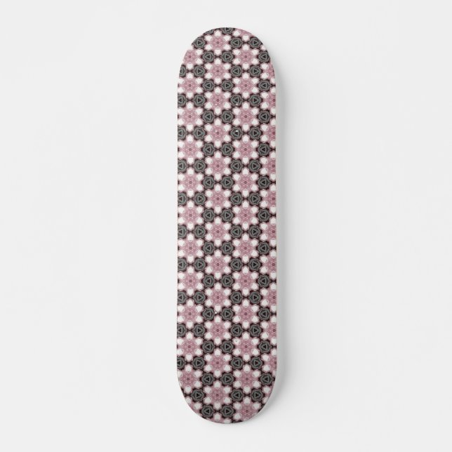 Charcoal Pink Skateboard (Front)