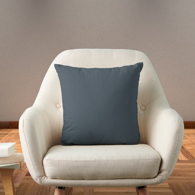 Charcoal Solid Colour Cushion (Creator Uploaded)
