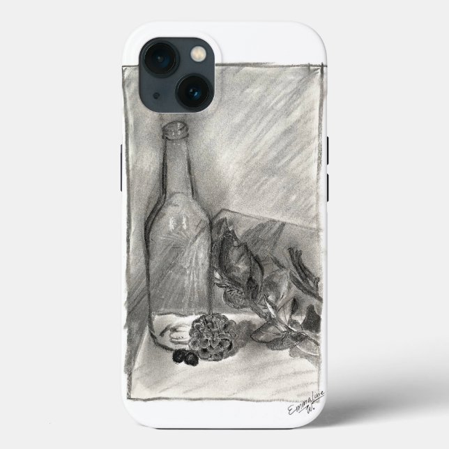 Charcoal Still Life Case-Mate Phone Case (Back)