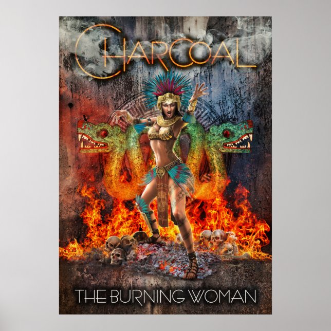 Charcoal warrior poster (Front)