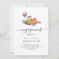 Charcuterie Board Photo Engagement Party