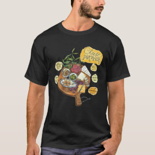 Charcuterie Cheese Board Hostess T-Shirt