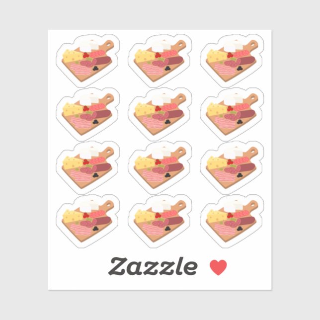 Charcuterie Cheese Board Tray Bujo Planner (Sheet)