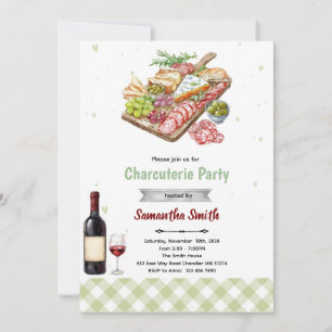 Charcuterie Party Invitation