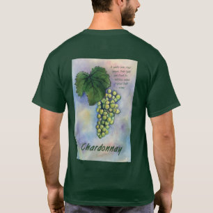 Chardonnay Wine Grapes & Description Shirt