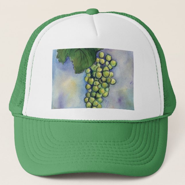 Chardonnay Wine Grapes Hat (Front)