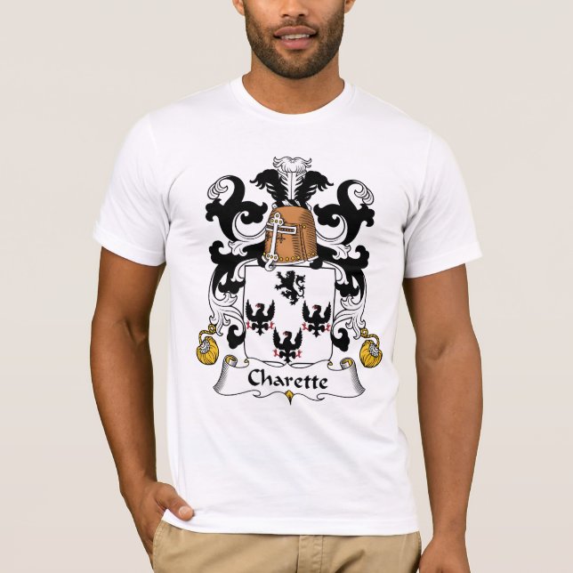 Charette Family Crest T-Shirt (Front)