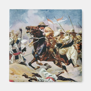 Charge of the 21st Lancers at Omdurman Magnet