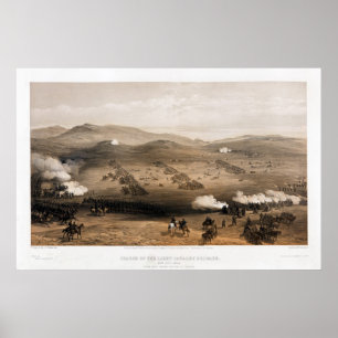 Charge of the Light Cavalry Brigade by Simpson Poster