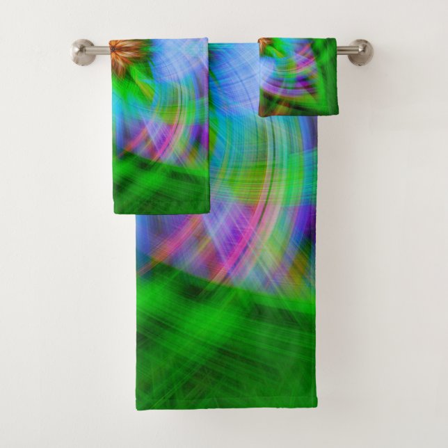 Charged  bath towel set (Insitu)
