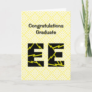 Charged EE  Graduation Card