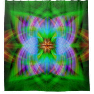 Charged   shower curtain
