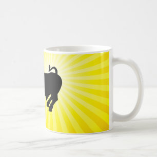 Charging Black Bull of Wall Street Coffee Mug