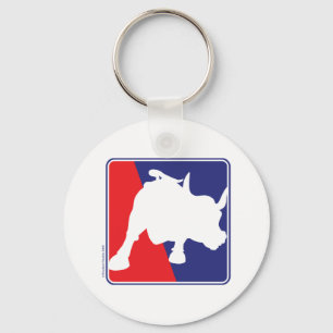 charging-bull key ring