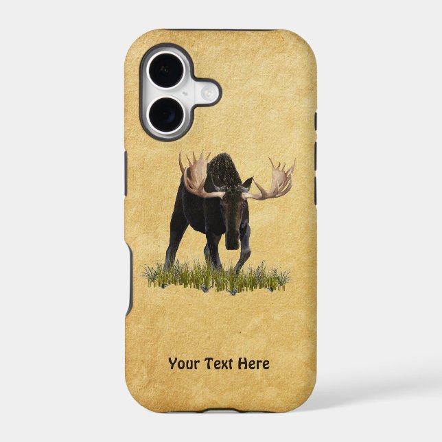 Charging Bull Moose (Back)