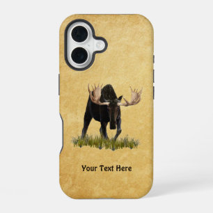 Charging Bull Moose iPhone 16 Case